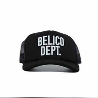 Belico Black Trucker hat